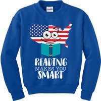 Reading Makes You Smart Kids Sweatshirt