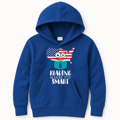 Reading Makes You Smart Kids Hoodie