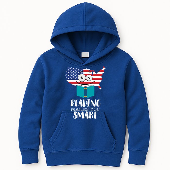 Reading Makes You Smart Kids Hoodie