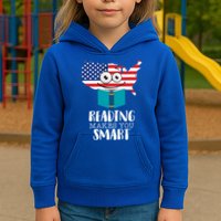 Reading Makes You Smart Kids Hoodie