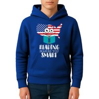 Reading Makes You Smart Kids Hoodie
