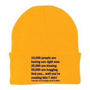 Reading This Funny Single Life Quote Knit Cap Winter Beanie