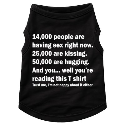 Reading This Funny Single Life Quote Doggie Tank