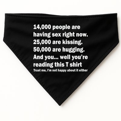 Reading This Funny Single Life Quote USA-Made Doggie Bandana