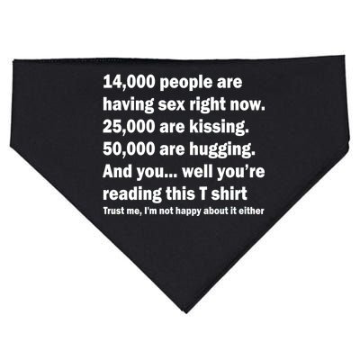 Reading This Funny Single Life Quote USA-Made Doggie Bandana