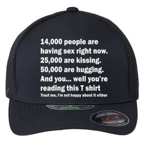 Reading This Funny Single Life Quote Flexfit Unipanel Trucker Cap