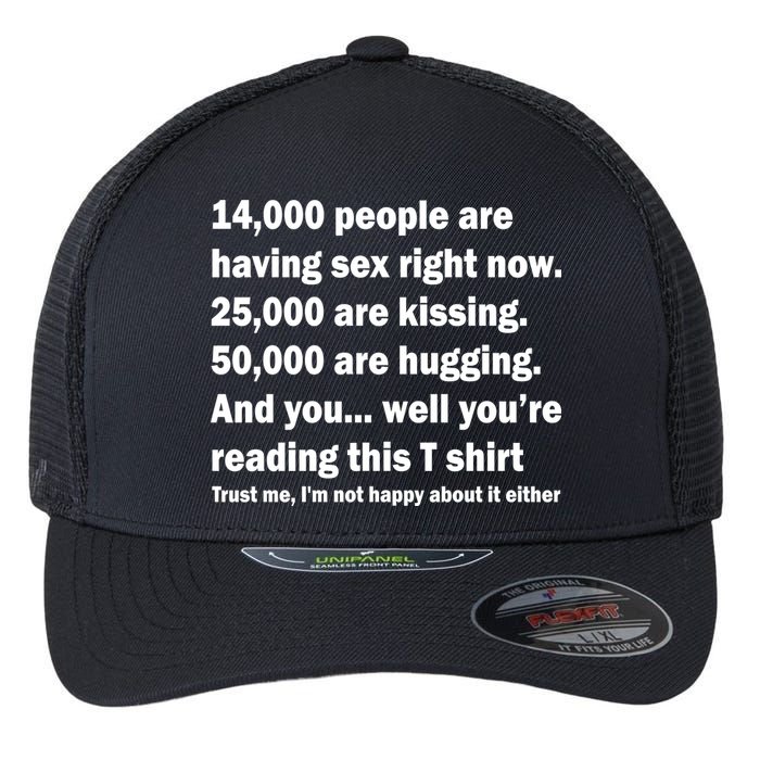 Reading This Funny Single Life Quote Flexfit Unipanel Trucker Cap