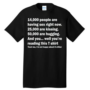 Reading This Funny Single Life Quote Tall T-Shirt