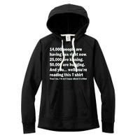 Reading This Funny Single Life Quote Women's Fleece Hoodie