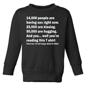 Reading This Funny Single Life Quote Toddler Sweatshirt