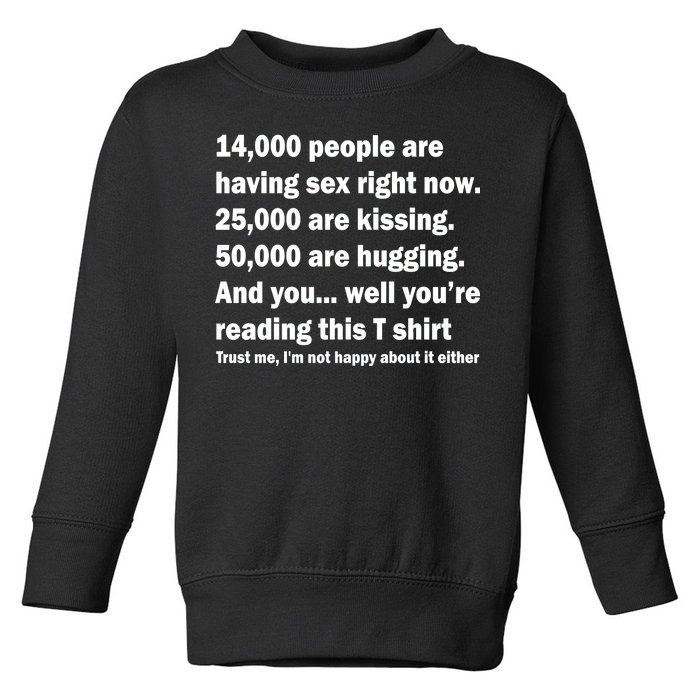 Reading This Funny Single Life Quote Toddler Sweatshirt