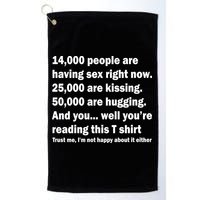 Reading This Funny Single Life Quote Golf Towel