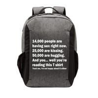 Reading This Funny Single Life Quote Vector Backpack
