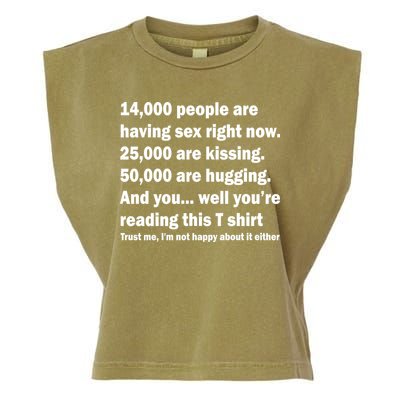 Reading This Funny Single Life Quote Garment-Dyed Women's Muscle Tee