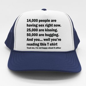 Reading This Funny Single Life Quote Trucker Hat