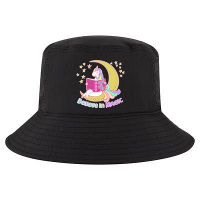 Reading Unicorn Believe In Yourself & Magic Cool Comfort Performance Bucket Hat
