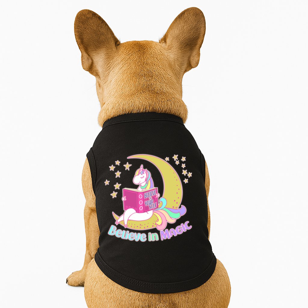 Reading Unicorn Believe In Yourself & Magic Doggie Tank