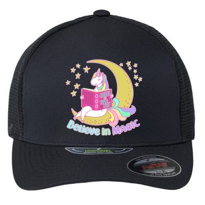 Reading Unicorn Believe In Yourself & Magic Flexfit Unipanel Trucker Cap