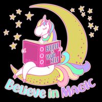 Reading Unicorn Believe In Yourself & Magic Backpack