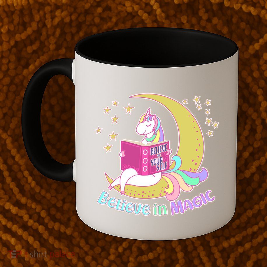 Reading Unicorn Believe In Yourself & Magic Mug