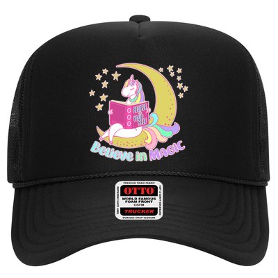 Reading Unicorn Believe In Yourself & Magic Trucker Hat