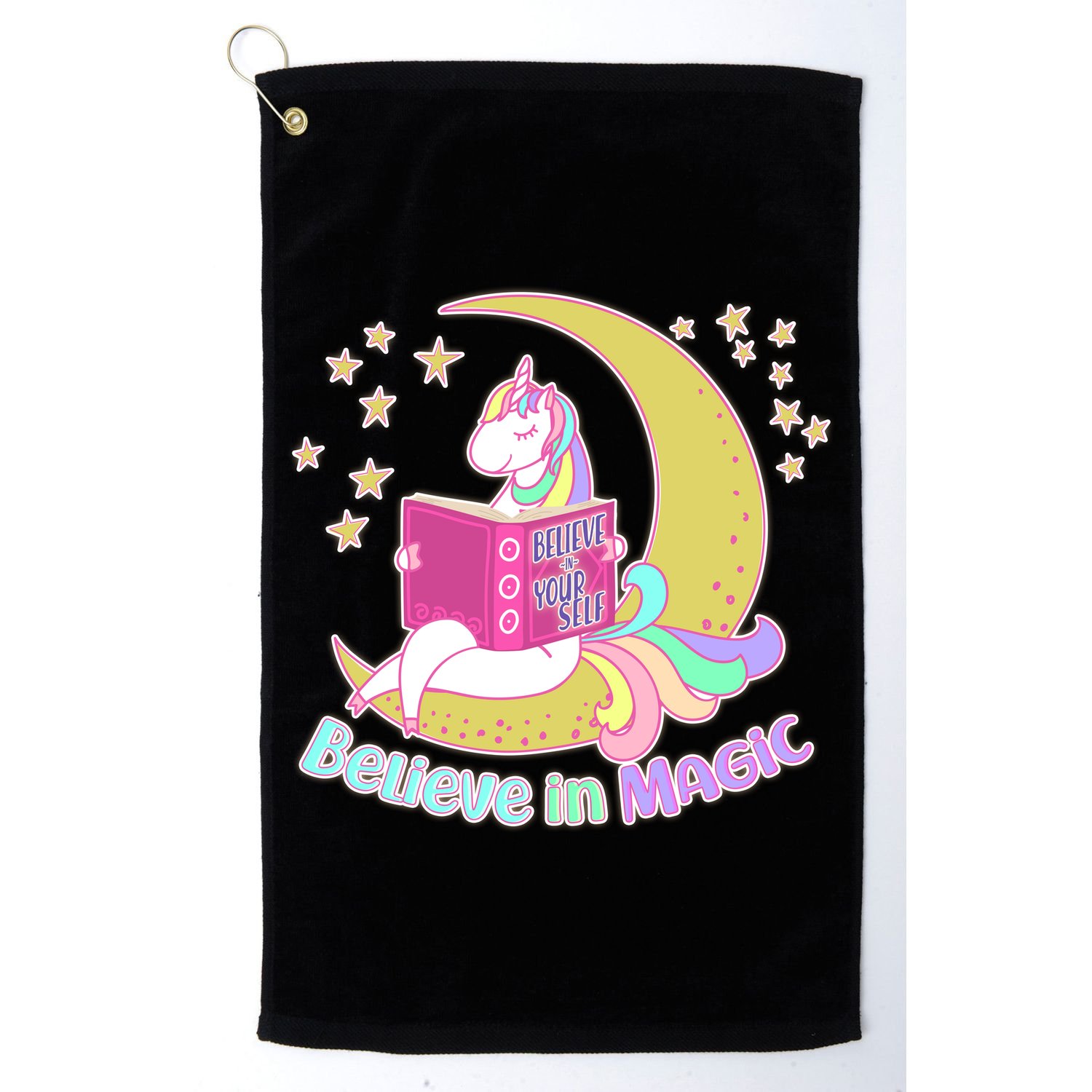 Reading Unicorn Believe In Yourself & Magic Golf Towel