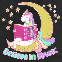 Reading Unicorn Believe In Yourself & Magic Golf Towel