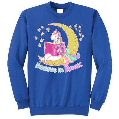 Reading Unicorn Believe In Yourself & Magic Sweatshirt