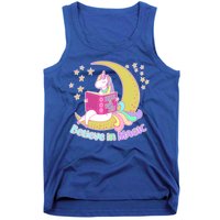 Reading Unicorn Believe In Yourself & Magic Tank Top