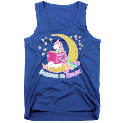 Reading Unicorn Believe In Yourself & Magic Tank Top