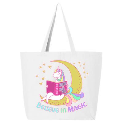 Reading Unicorn Believe In Yourself & Magic 25L Jumbo Tote