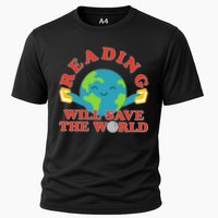 Reading Will Save The World Performance Shirt