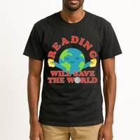 Reading Will Save The World Tall T-Shirt