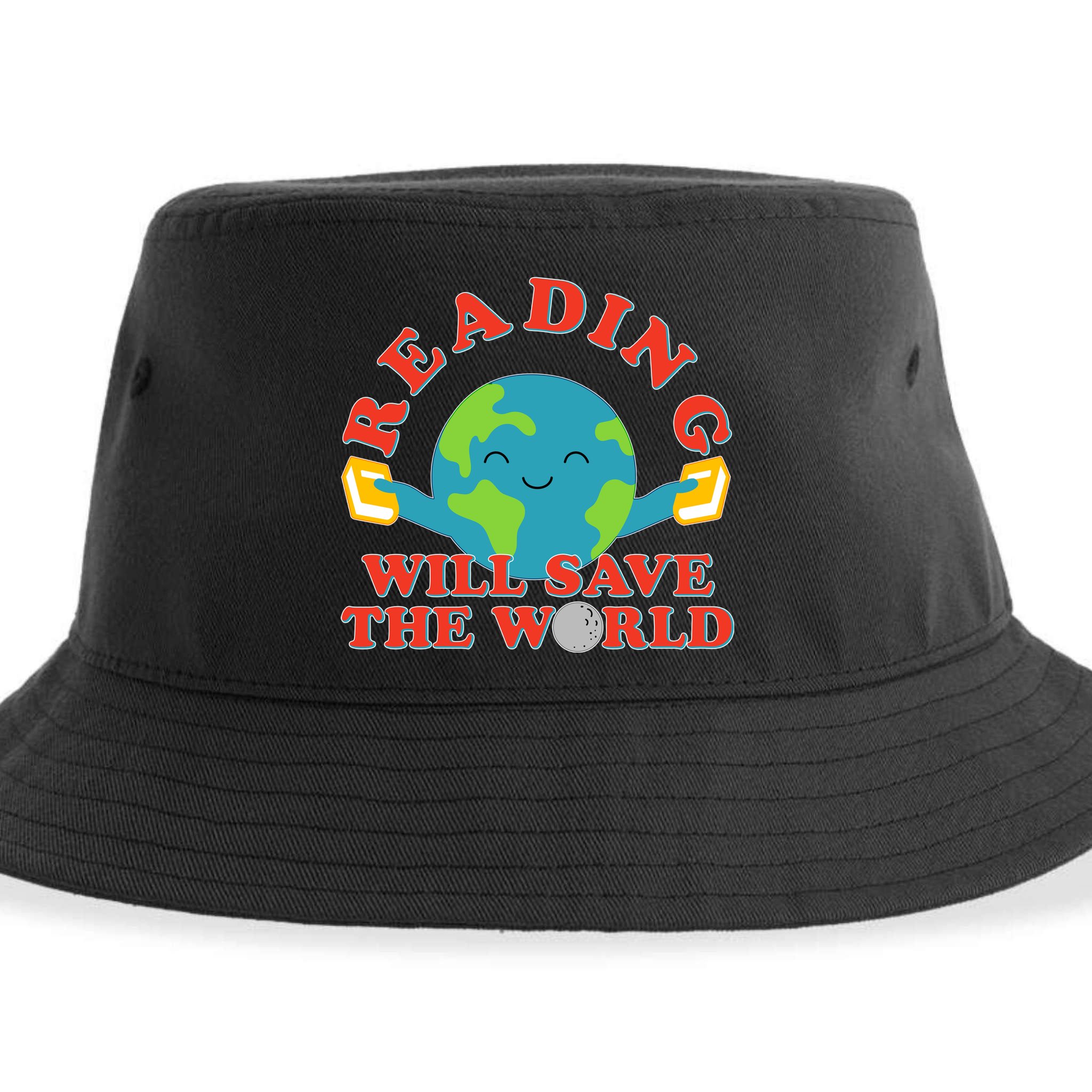 Reading Will Save The World Sustainable Bucket Hat
