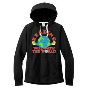 Reading Will Save The World Women's Fleece Hoodie