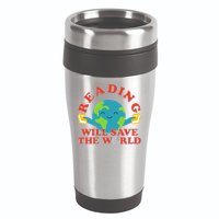 Reading Will Save The World 16oz Travel Tumbler