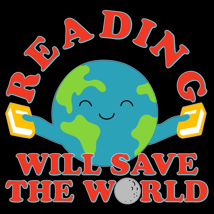 Reading Will Save The World Poster