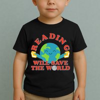 Reading Will Save The World Toddler T-Shirt