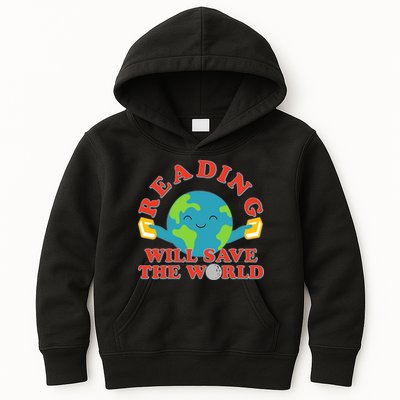 Reading Will Save The World Kids Hoodie