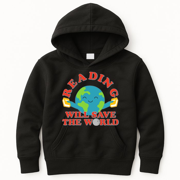 Reading Will Save The World Kids Hoodie