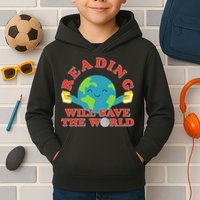 Reading Will Save The World Kids Hoodie
