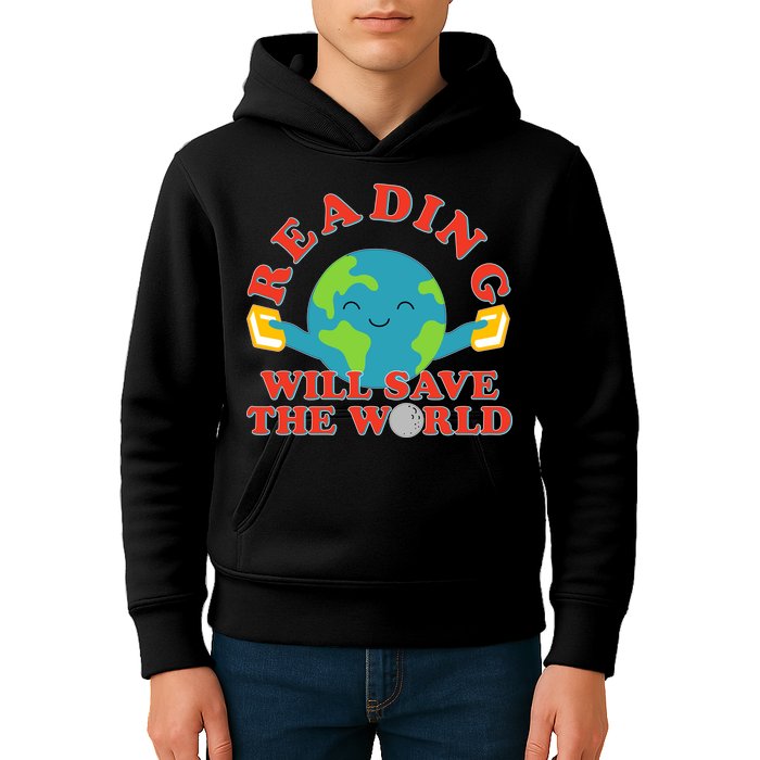 Reading Will Save The World Kids Hoodie