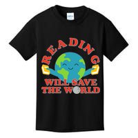 Reading Will Save The World Kids T-Shirt