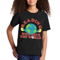 Reading Will Save The World Kids T-Shirt