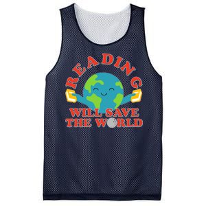 Reading Will Save The World Mesh Reversible Basketball Jersey Tank