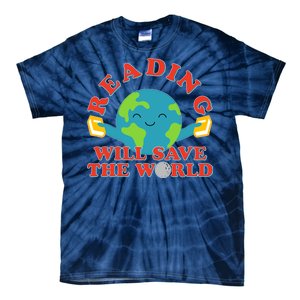 Reading Will Save The World Tie-Dye T-Shirt