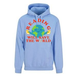 Reading Will Save The World Unisex Surf Hoodie