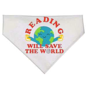 Reading Will Save The World USA-Made Doggie Bandana