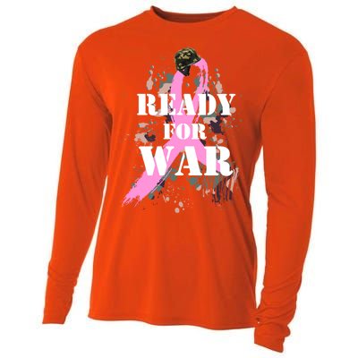 Ready For War Breast Cancer Cooling Performance Long Sleeve Crew