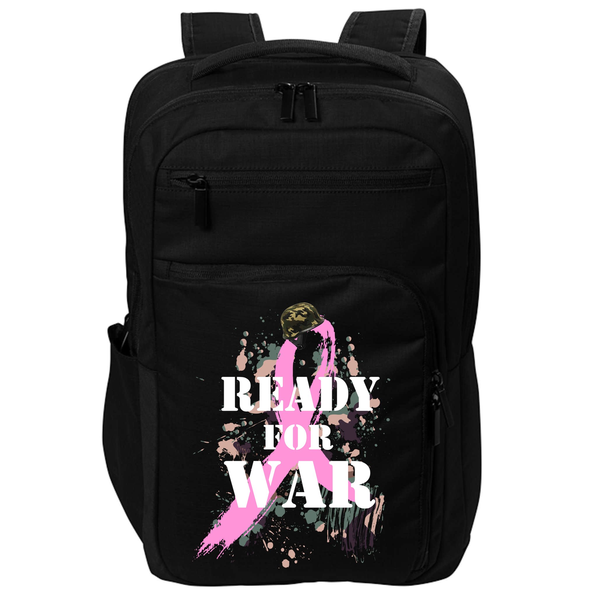 Ready For War Breast Cancer Impact Tech Backpack